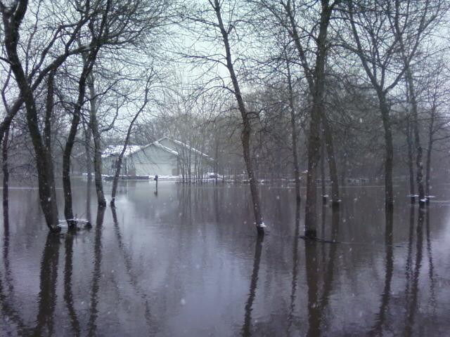 Front Yard During 2009 Flood